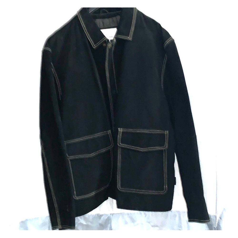 Mens Wilsons M. Julian Suede Leather Jacket XL